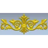 Baroque Acanthus Central Cartouche - STL 3D model for CNC