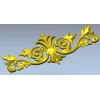 Baroque Acanthus Central Cartouche - STL 3D model for CNC
