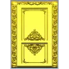 Резная дверная панель в барочном стиле - STL для ЧПУ
