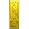 Ornate Warrior Door Panel - STL 3D model for CNC carving