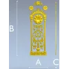 Арочная декоративная панель - stl модель для ЧПУ