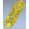 Вертикальная декоративная панель "Вазон Ренессанс" - 3D модель STL для ЧПУ