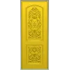 Ornate Double-Cartouche Door Panel STL for CNC