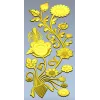 Флоральная вертикальная накладка - 3D модель STL для ЧПУ