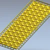 Woven Basket Door Panel STL for CNC