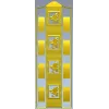 Ornate Door Panel 3D STL for CNC Milling