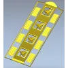 Ornate Door Panel 3D STL for CNC Milling
