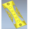 Декоративная накладка "Ренессанс" - 3D модель STL для ЧПУ