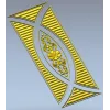 Филёнка "Флоренция" - stl модель дверной панели для ЧПУ