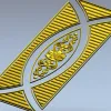 Филёнка "Флоренция" - stl модель дверной панели для ЧПУ