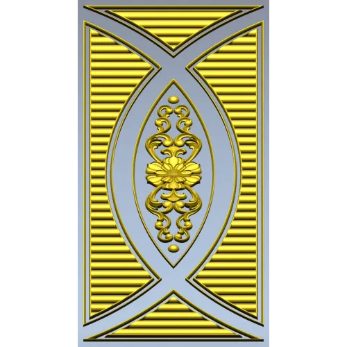 Филёнка "Флоренция" - stl модель дверной панели для ЧПУ