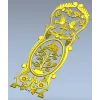 Дверная декоративная накладка "Вера и покой" - 3D модель STL для ЧПУ