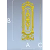 Декоративная филёнка для двери - 3D модель в формате STL