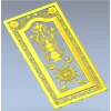 Дверная панель с вазой и штурвалом - 3D модель STL для ЧПУ