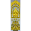 Ganesha Shrine Door Panel STL for CNC