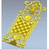 Декоративная дверная панель в стиле классик - 3D модель STL для ЧПУ