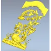 STL панель "Виноградная утка" - 3D модель для ЧПУ