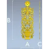 Барочный вазон - 3D модель STL для ЧПУ