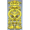 Baroque Vertical Applique STL 3D Model for CNC