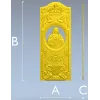 Благословенная панель - 3D модель STL для ЧПУ с изображением Сердца Иисуса