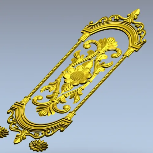 Версальская накладка - 3D модель STL для ЧПУ
