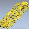 Вазон Барокко - декоративная 3D модель STL для ЧПУ