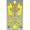 Peacock Ornamental Panel STL for CNC Milling