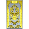 Дверная панель с вазоном - 3D модель STL для ЧПУ