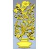Vine Vase Vertical Relief STL for CNC