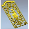 Панель "Лотосовая молитва" - 3D модель STL для ЧПУ