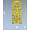 Панель "Лотосовая молитва" - 3D модель STL для ЧПУ