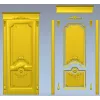 STL модель дверной филёнки с розеткой - 3D модель stl для ЧПУ