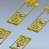Филёнка "Вензель Рококо" - 3D модель STL для ЧПУ
