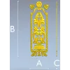 Релефная накладка "Розанна" - stl модель для ЧПУ