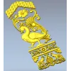 Декоративная панель STL "Златопавлин" для ЧПУ