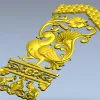 Декоративная панель STL "Златопавлин" для ЧПУ