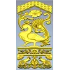 Декоративная панель STL "Златопавлин" для ЧПУ