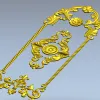Regal Acanthus Door Panel STL 3D model for CNC