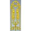 Twin Peacock Decorative Panel STL