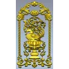 Lotus Peafowl Vertical Panel STL for CNC