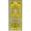 Декоративная дверная панель с изображением Ганеши - STL для ЧПУ