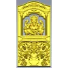 Рельефная панель "Ганеша в арке" - STL модель для ЧПУ