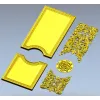 Дверная панель с барочной резьбой - STL для ЧПУ