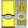 Дверная панель с барочной резьбой - STL для ЧПУ