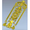 Regal Vase Vertical Panel - STL 3D model for CNC