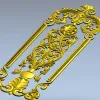 Regal Vase Vertical Panel - STL 3D model for CNC