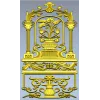 Арочная дверная панель "Вазон" - 3D модель STL для ЧПУ