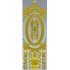 Декоративная дверная панель - овальный рельеф для ЧПУ (STL)