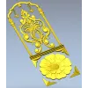 Декоративная дверная панель в барочном стиле - STL для ЧПУ