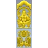 Ganesha Relief Panel STL for CNC Router